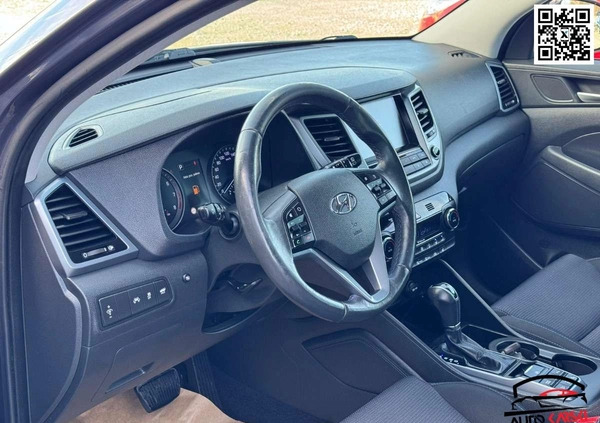 Hyundai Tucson cena 78900 przebieg: 139875, rok produkcji 2016 z Krośniewice małe 704